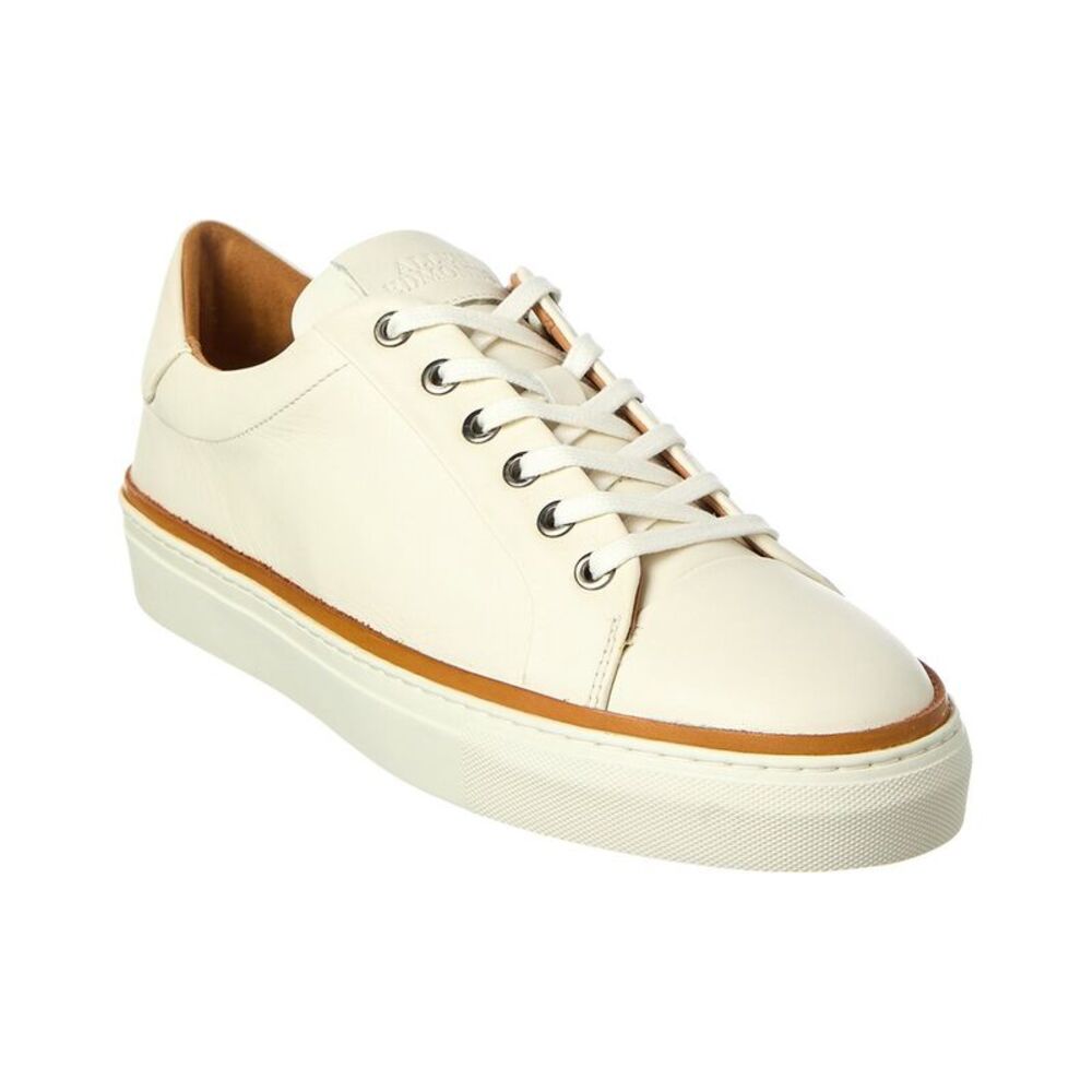 Allen Edmonds Flynn Leather Sneaker, White